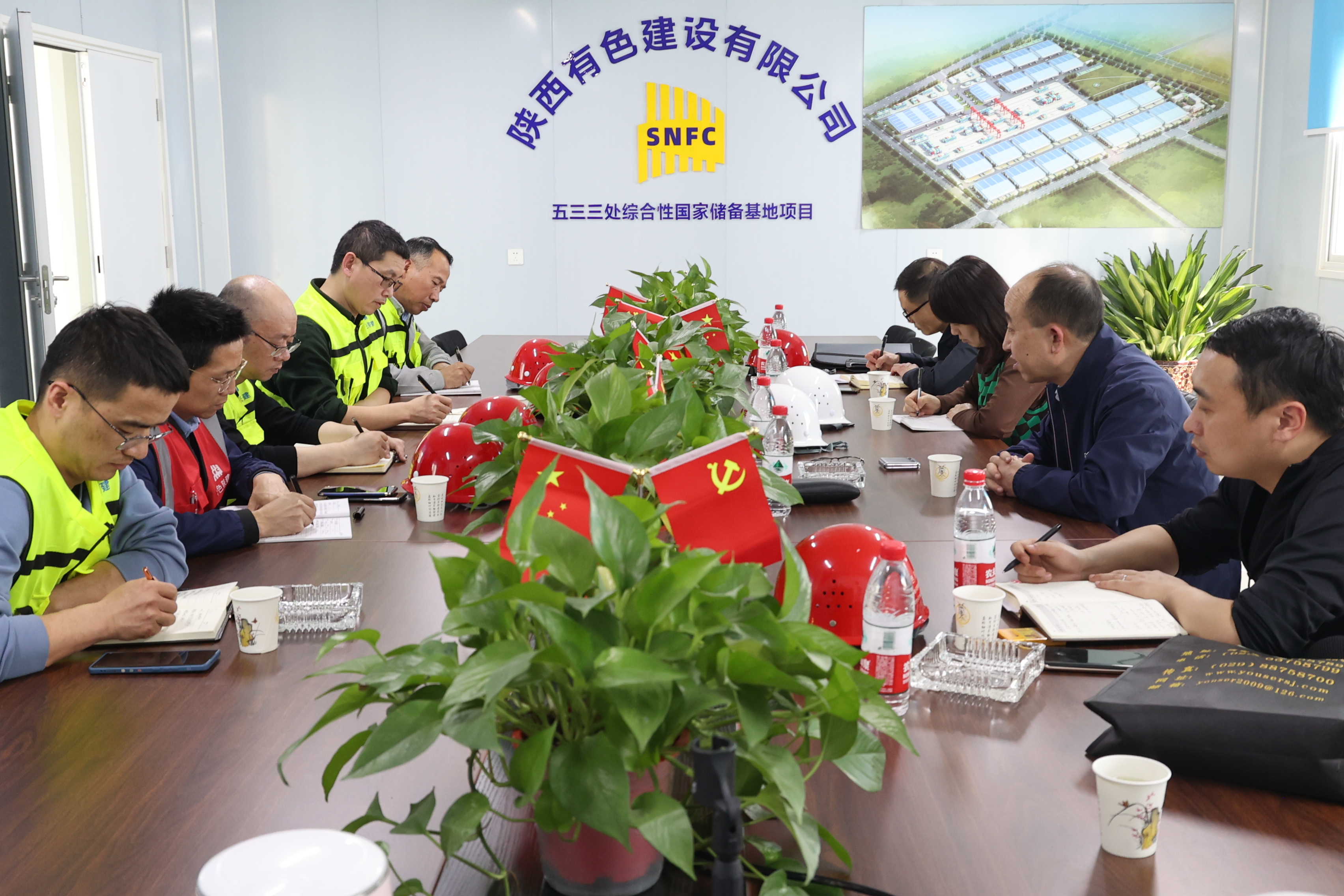 公司黨委書記、董事長(zhǎng)史向慶一行深入工程項(xiàng)目一線開展調(diào)研